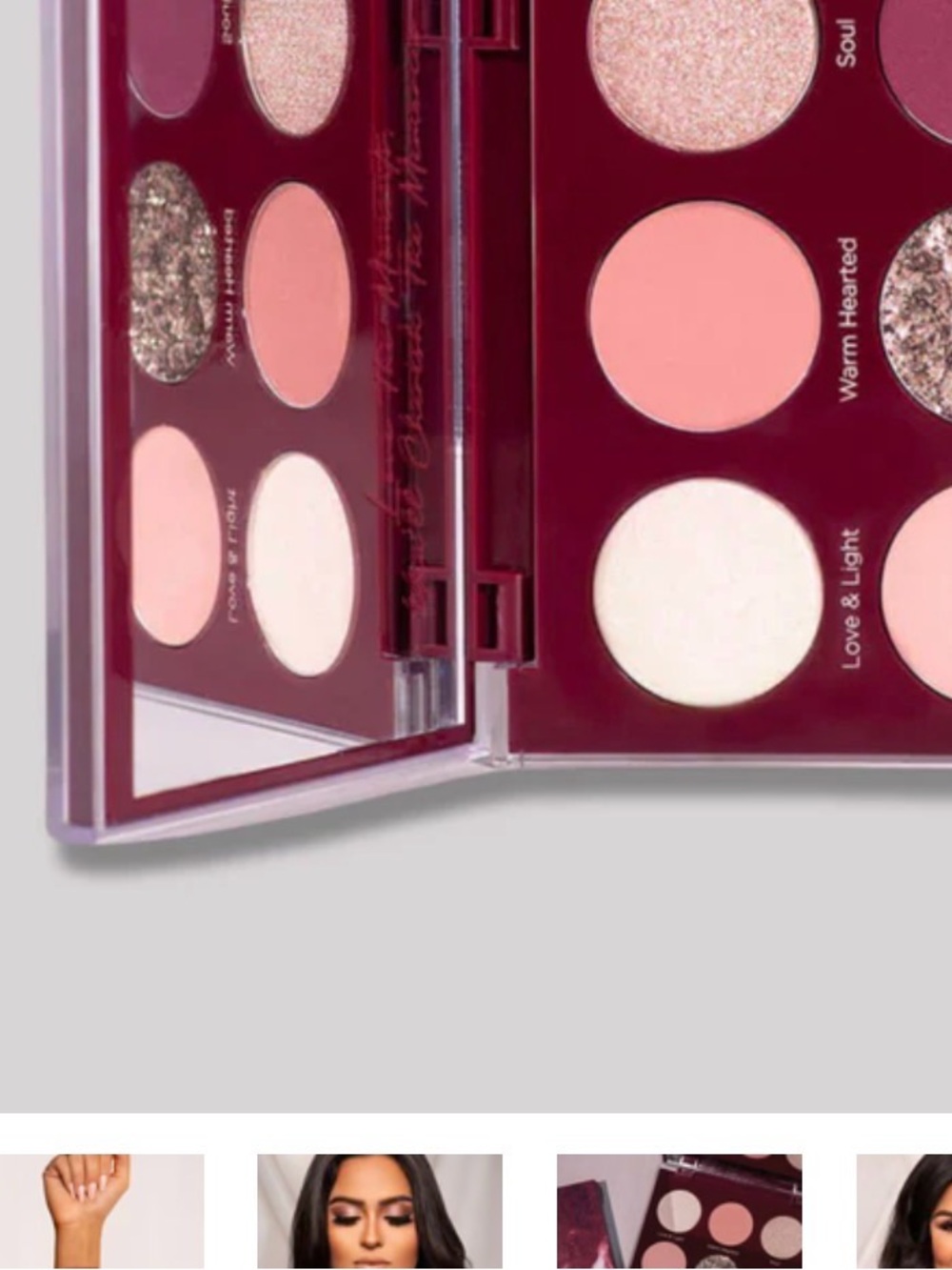 Dominique Peach & Pink Eyeshadow Palette
